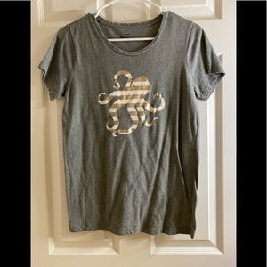 J. Crew Octopus tee shirt